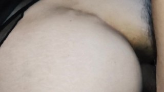 The wife prepared the holes with toys before sex with her husband and his friend