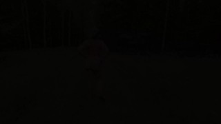 Nude walk in the forest, hope that nobody has seen me doing that