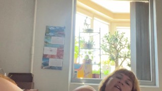 Mummy lonely with many toys in holes