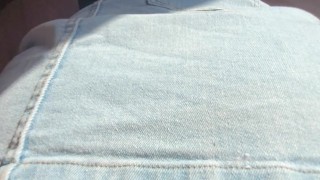 Stepsister getting Creamy while Bouncing on My Dick