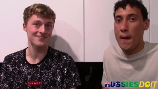 Handsome Justin4 Takes Kaleb Hard Dick After Sixty Nine