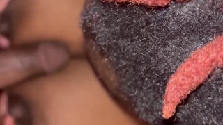 Painted Oreo Tits after Oral