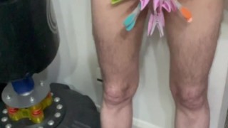 When bestie asked me to peg him. Thought this is what he meant. What do you think, am I right?