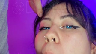 My sister-in-law begs to have a fat cock in her beautiful mouth