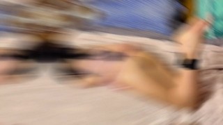 I am a sex slave and he make cum me rubbing my anus