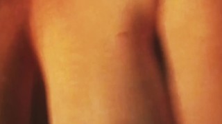 natural saggy breasts while riding