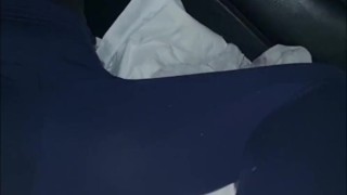 Latina college girlfriend footjob handjob