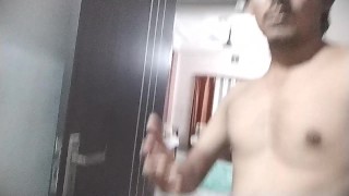 Pakinoon Having Intense Orgasm in The Kitchen While Softly Moaning and Spurts a Big Cumshot