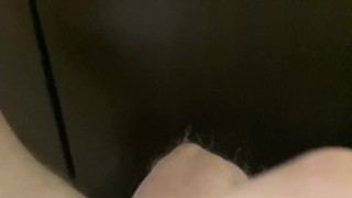 Double cum with masturbator feels so good