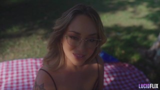 LUCIDFLIX Stunning blonde Remy LaCroix fucks a stranger that she just met