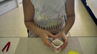 Final de un almuerzo tranquilo con un postre tranquilo #parte #2