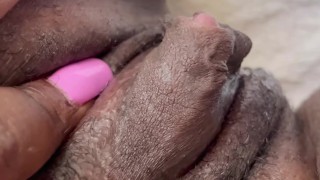 Wet and Hard and Veiny Big Clit Suck Me Off