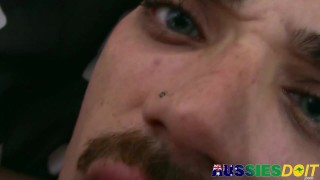 Tattooed Gay Beckett Raw Fucked By Hung Larkin After Rimjob
