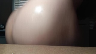 Horny Teen Shakes Sexy Oiled Up Ass To Despacito Part 2