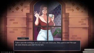 Milf's Plaza #7: "Playing" with my exhibitionist neighbor