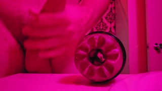 Dirty talking before cumshot