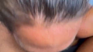 😈Sucking His RIDICULOUS Cock