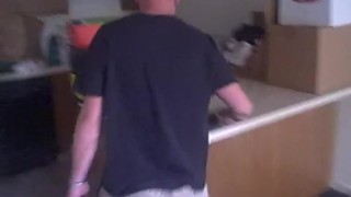 Horny POV fucking in doggystyle for naughty teen