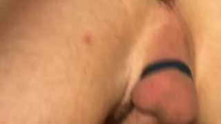 Twink using dildo opening up my little hole, thick dildo opens me wide