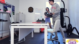 Fierce Fighter Kylie Rocket Seduces Boxing Coach into Pounding her Pulsating Pussy - S2:E3