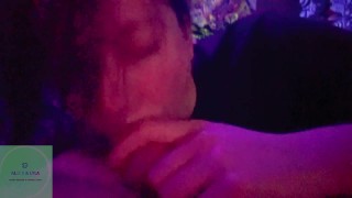 Teen stepsister knows how to make stepbrother cum hard!