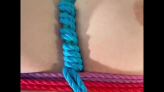 Tie Dye Rope and Rough Sex!!! Davesshibari loves to fuck Suzy Wylde!!! “Circles” Fayuca music video.
