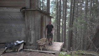 I found a treehouse on a hike in the Austrian Alps