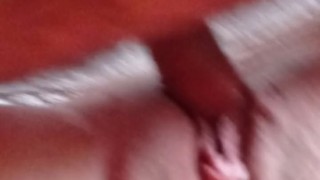 Tattooed guy fucks my big clit pussy