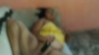 Very horny young man loses virginity with a cucumber. Royal Homemade