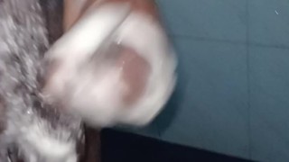 Huge 8 inch thick dick show