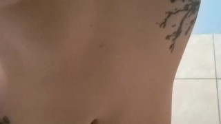 Fiddle after my bath