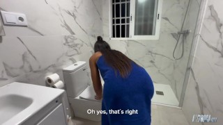 I Surprised my Latina Girlfriend with a Good Fuck While She is Cleaning- Nuria Millán & Mr Roca