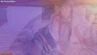 Mexicana del pueblo va a la ciudad buscando verga. Recibio verga de chacalon musculoso