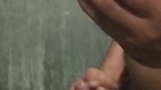 Desestresandome un poco viéndome en el reflejo