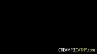 8 Creampies For Mature MILF At Gangbang