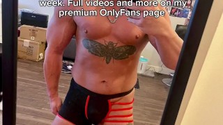 Buff Stud Teasing and Posing