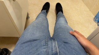 Boy Playing with Dick Until he Cum Vans and Socks