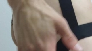 Hot Twink Booty Show for step