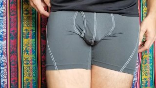 4K Red Mesh Transparent Underwear Try-on Review