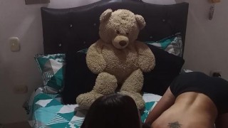 I DO DELICIOUS SCISSORS WITH MY GIRLFRIEND AND SHE WETS HER PUSSY