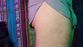 4K Grey Trunks Underwear Try-on Review