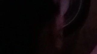 pup was thirsty so he gave himself a little treat