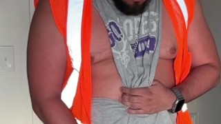 Your local Mexican construction worker with a fat uncut verga!
