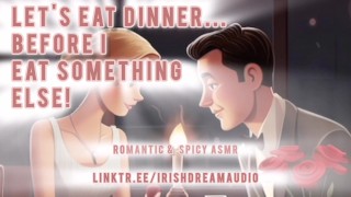 ~ 𝐕𝐄𝐑𝐘 𝐒𝐏𝐈𝐂𝐘 ~ ❗ Eating a romantic dinner, before eating your delicious| M4F Boyfriend ASMR