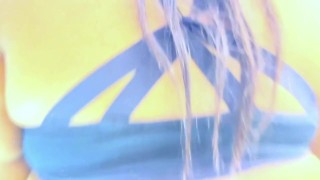 Muslim Afghani Saree Blouse Wearing Big Boobs & Huge ass Show her Sexy Body for Make me Horny