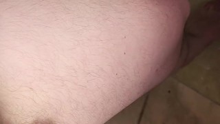 Pissing in the shower