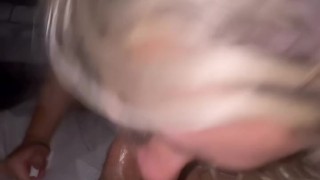 Sloppy Blowjob at 2 am (Must Watch)