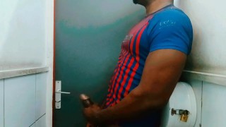Bbc public toilet jerk off