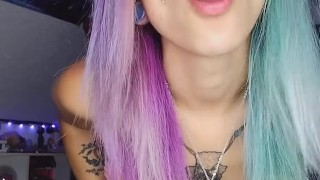 Vibrator Orgasms Over The Skinny Jeans