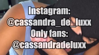 I started his day by draining his balls. Yummy!